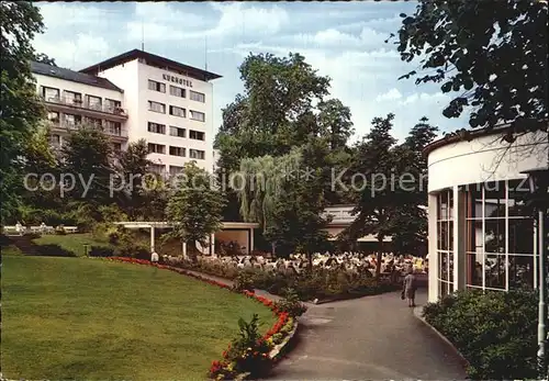 Bad Schwalbach Kurpark mit Kurhotel Kat. Bad Schwalbach