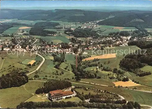 Waldmichelbach Fliegeraufnahme Kat. Wald Michelbach