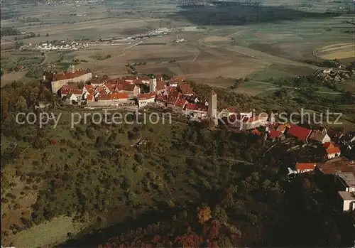 Waldenburg Wuerttemberg Fliegeraufnahme Kat. Waldenburg