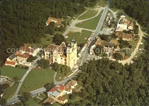 Maria Dreieichen Fliegeraufnahme Wallfahrtskirche Kat. Rosenburg Mold