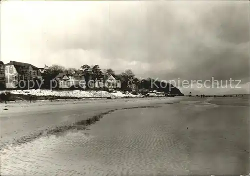 Bansin Ostseebad Herbst am Strand Kat. Heringsdorf