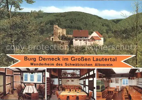 Gundelfingen Muensingen Burg Derneck  Kat. Muensingen