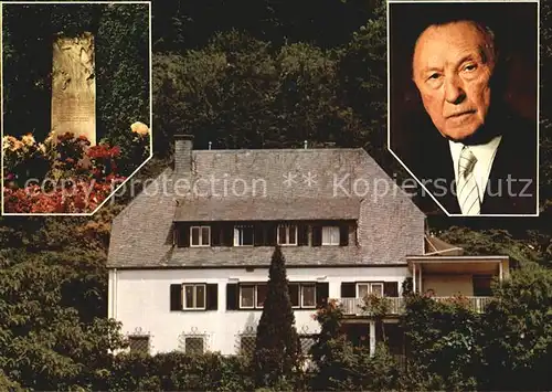 Bad Honnef Wohnhaus Dr. Adenauer Konrad  Kat. Bad Honnef