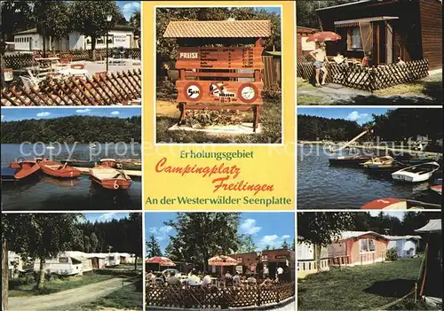 Freilingen Westerwald Campingplatz  Kat. Freilingen