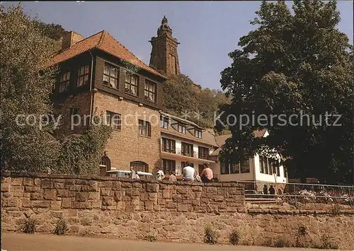 Kyffhaeuser FDGB Ferienheim Glueck auf Kat. Bad Frankenhausen