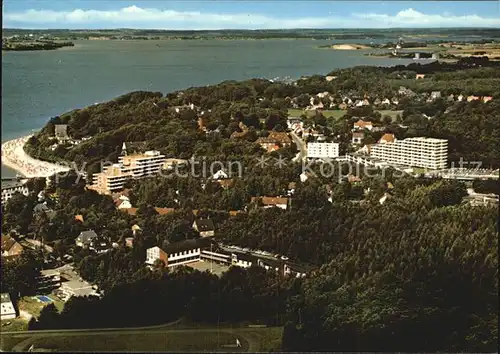 Gluecksburg Ostseebad Fliegeraufnahme Kat. Gluecksburg (Ostsee)