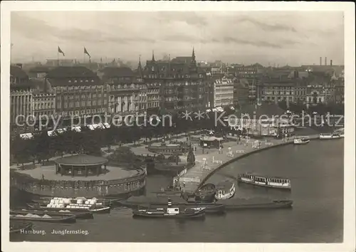 Hamburg Jungfernstieg Kat. Hamburg