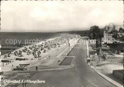 Kuehlungsborn Ostseebad Strand Kat. Kuehlungsborn