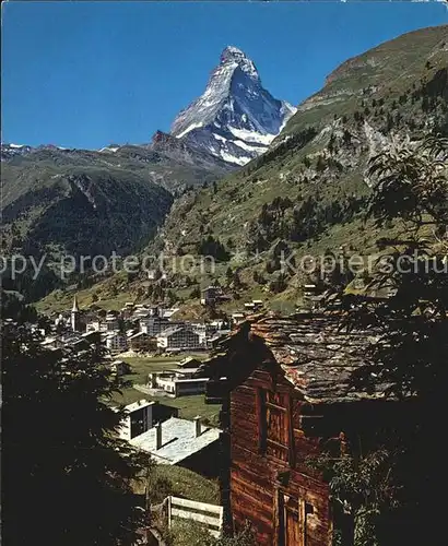 Zermatt VS Matterhorn Mont Cervin Kat. Zermatt