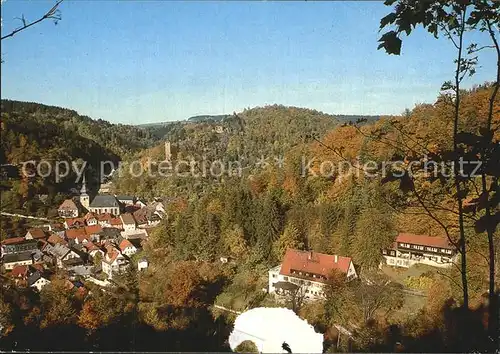 Bad Berneck Panorama Kat. Bad Berneck Fichtelgebirge