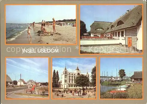 Insel Usedom Karlshagen Strand Ostseebad Zinnowitz Ferienheim IG Wismut