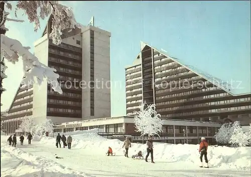 Oberhof Thueringen Hotel Panorama Winter Kat. Oberhof Thueringen