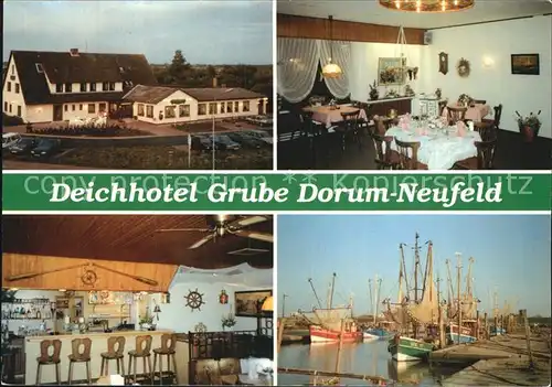 Neufeld Dorum Deichhotel Grube  Kat. Dorum