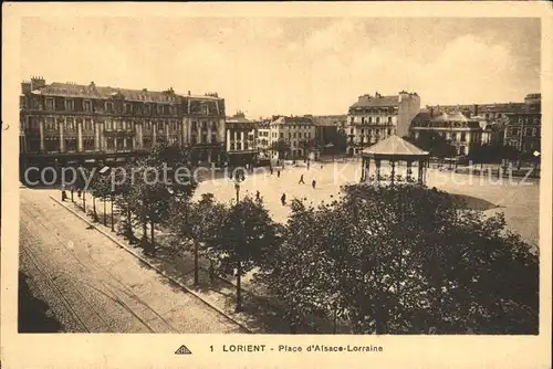 Lorient Morbihan Bretagne Place d Alsace Lorraine Kat. Lorient