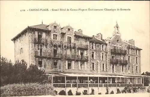 Carnac Morbihan Grand Hotel Etablissement Climatique de Karmaria