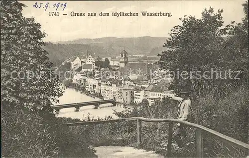 Wasserburg Inn Panorama Kat. Wasserburg a.Inn