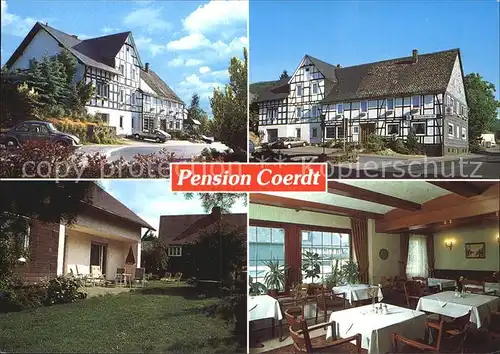 Olsberg Sauerland Pension Coerdt  Kat. Olsberg