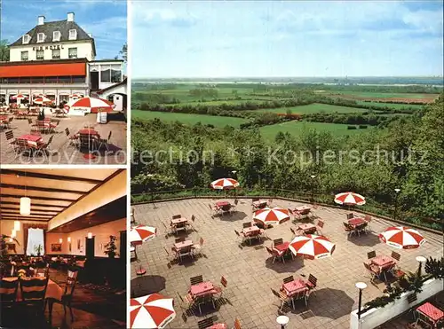 Emmerich Rhein Kurhotel Restaurant Terrasse Gastraum Kat. Emmerich am Rhein