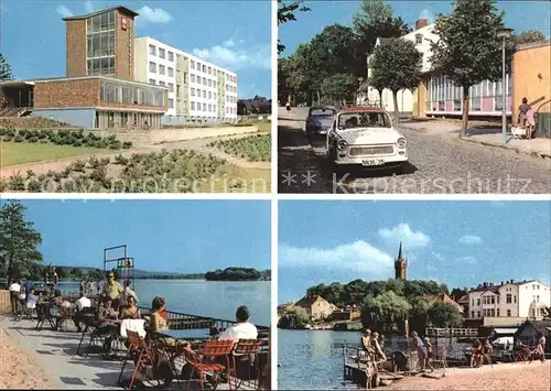 Feldberg Mecklenburg FDGB Ferienheim Freundschaft Am Haussee Kat. Feldberger Seenlandschaft