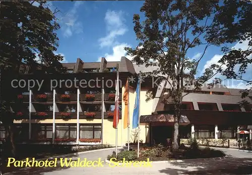 Bad Duerrheim Parkhotel Schrenk Kurklinik Waldeck  Kat. Bad Duerrheim