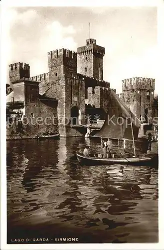 Sirmione Lago di Garda Castello Kat. Italien