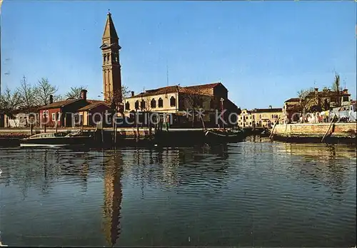 Burano Col caratteritico campanile storto Kat. Laguna di Venezia