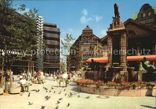 Hamburg Moenckebergbrunnen Kat. Hamburg