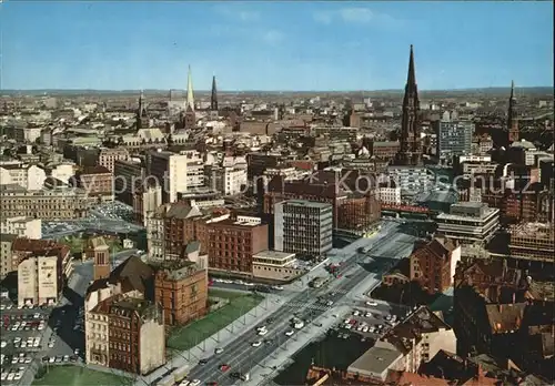 Hamburg Blick von St. Michaeliskirche Kat. Hamburg