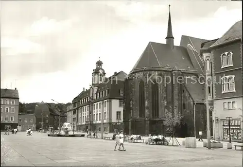 Weissenfels Saale Rathaus Karl Marx Platz Kat. Weissenfels