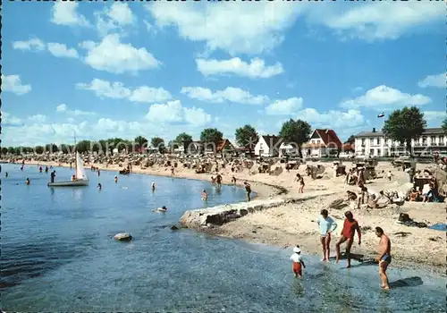 Haffkrug Ostseebad Strand Kat. Scharbeutz