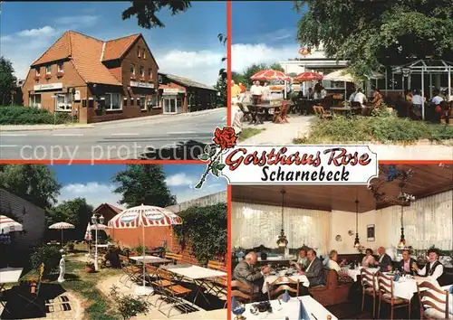 Scharnebeck Lueneburg Gasthaus Rose  Kat. Scharnebeck