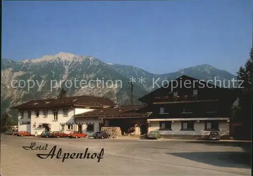 Oberau Loisach Hotel Alpenhof  Kat. Oberau