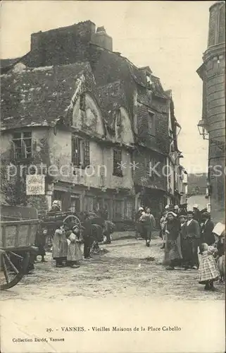 Vannes Vieilles Maisons de la Place Cabello Kat. Vannes