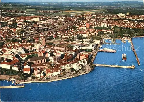 Friedrichshafen Bodensee Fliegeraufnahme Kat. Friedrichshafen