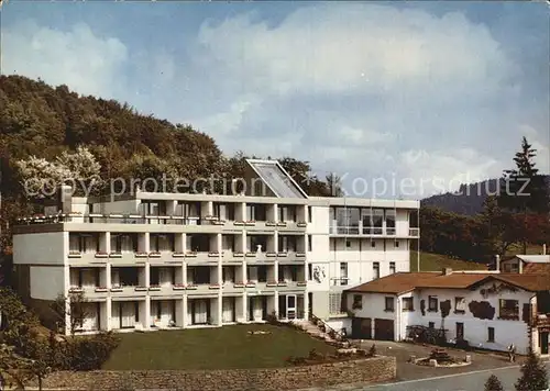 Gras Ellenbach Kurhotel Siegfriedbrunnen Kat. Grasellenbach