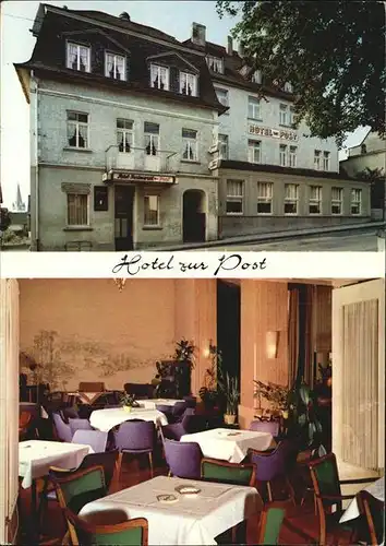 Rengsdorf Hotel zur Post  Kat. Rengsdorf