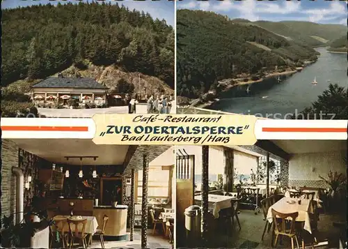 Bad Lauterberg Cafe Zur Odertalsperre  Kat. Bad Lauterberg im Harz