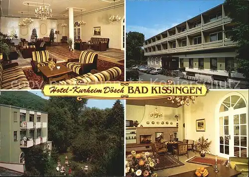 Bad Kissingen Hotel Kurheim Doesch  Kat. Bad Kissingen