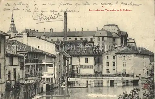 Commercy Meuse Les anciennes Tanneries et le Chateau Kat. Commercy