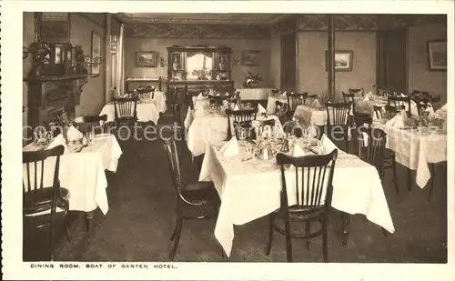 Strathspey Boat of Garten Hotel Dining Room