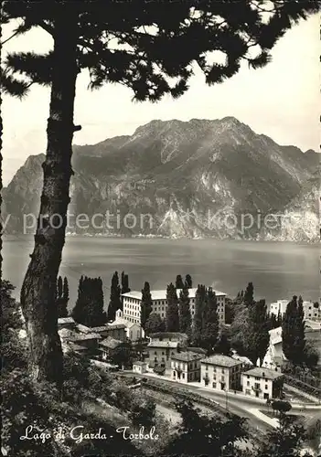 Torbole Lago di Garda Teilansicht Kat. Italien