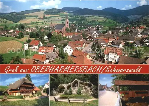 Oberharmersbach Grotte Panorama Kat. Oberharmersbach