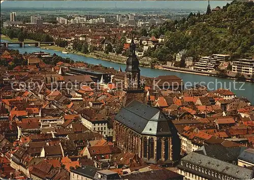 Heidelberg Neckar Panorama Kat. Heidelberg