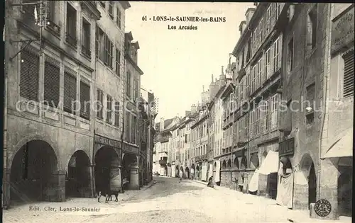 Lons le Saunier Jura Les Arcades Kat. Lons le Saunier