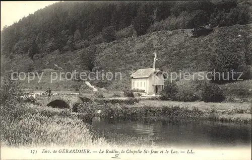 Gerardmer Vosges Le Rudlin la Chapelle Saint Jean  Kat. Gerardmer