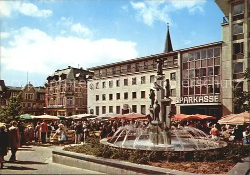 Bad Kreuznach Kornmarkt Brunnen Kat. Bad Kreuznach