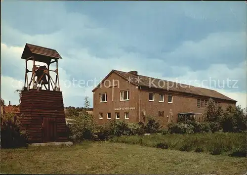 Gifhorn Martin Luther Haus mit Glockenturm Kat. Gifhorn