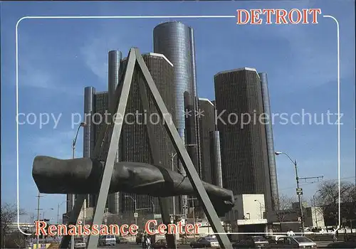 Detroit Michigan Renaissance Center Kat. Detroit