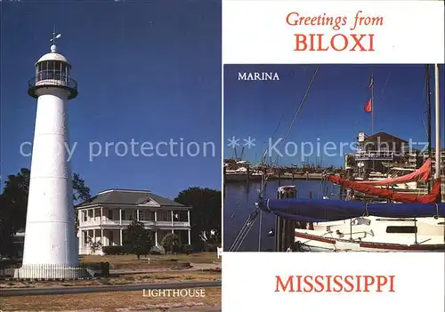 Biloxi Hafen Leuchtturm Kat. Biloxi