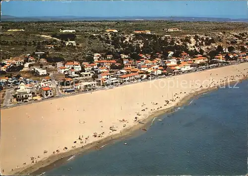 Port Leucate Strand Luftaufnahme Kat. Leucate